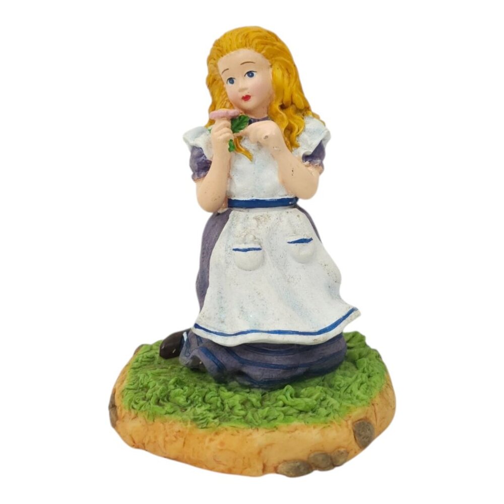 Yarto Group Secret Sculptures Alice in Wonderland Figurine 4" Figure Pink Flower